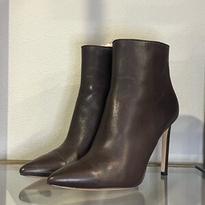 Nine West Brown Heeled Boots with Stiletto Heel
